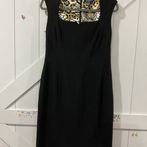 Boston Proper Black Backless Dress